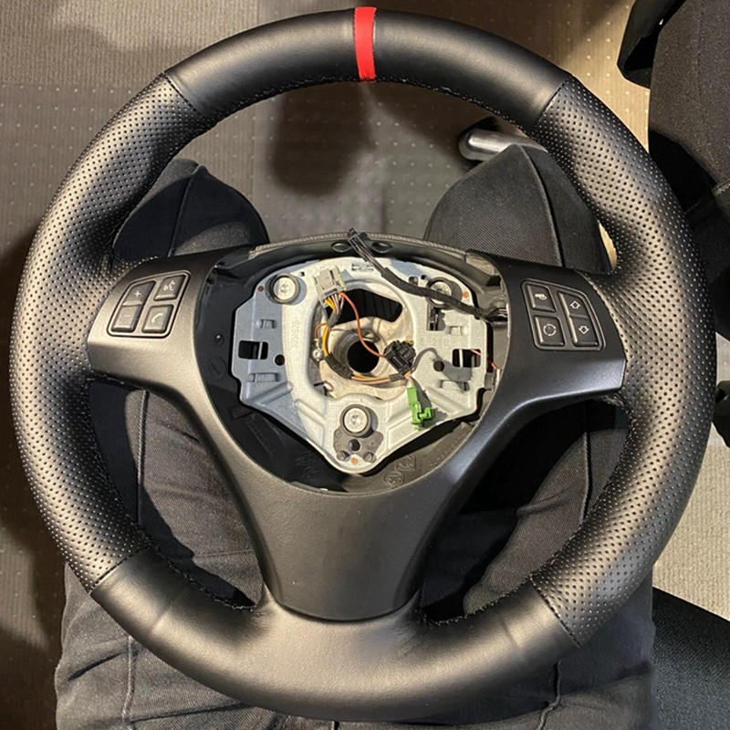 Car Steering Wheel Cover Anti Slip Breathable - BMW M 스포츠 M3 E90 E91