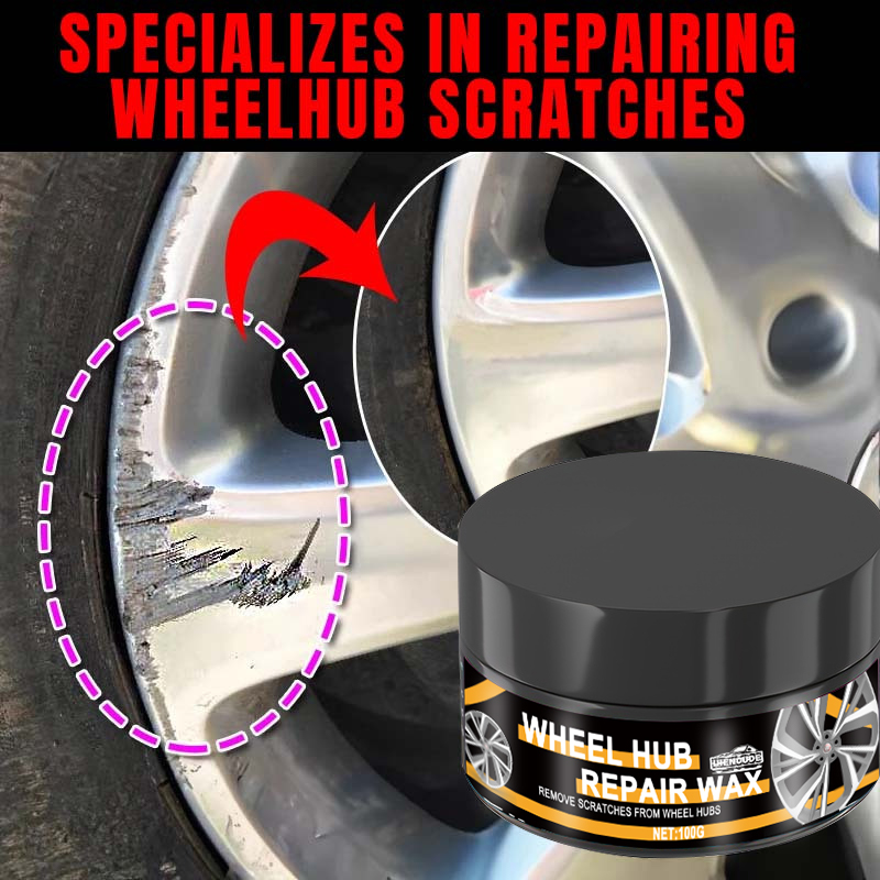 Car Scratch Repair Polishing Wax Paste - 1 조각 100g 범용 휠 허브