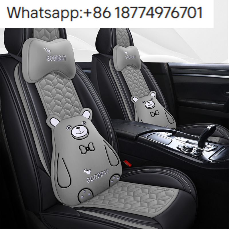 2025 신상품 5인승 자동차 시트 보호 유니버셜 가죽 - Leather Car Seat Covers Full Set Universal 리뷰 및 가격