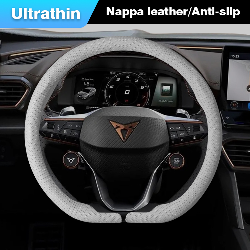 2024/2025 모델용 Cupra Tavascan 자 - Car Steering Wheel Cover Anti Slip Breathable 리뷰 및 가격