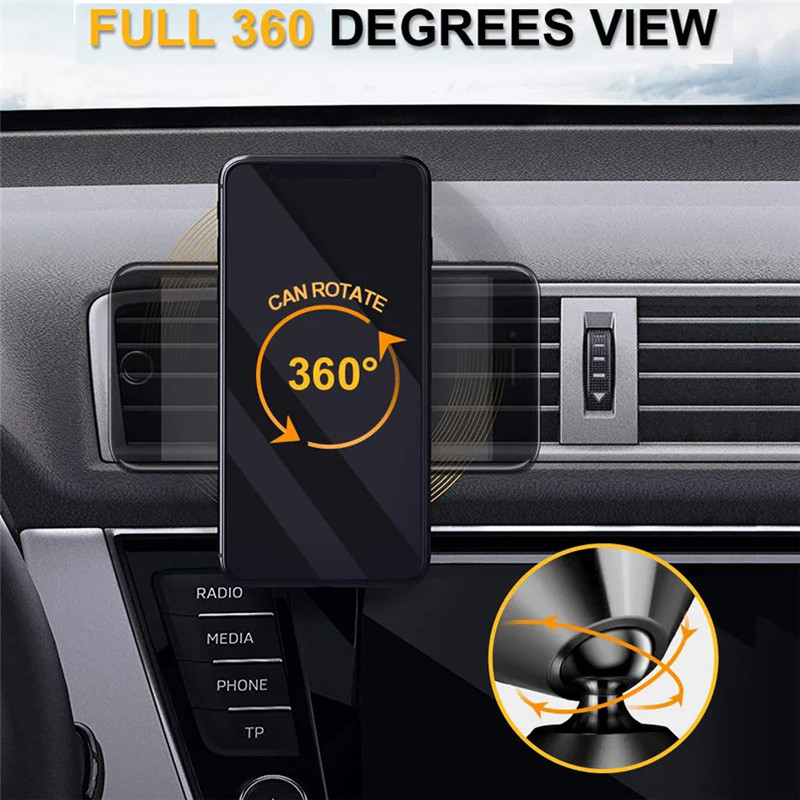범용 자석 차량용 휴대폰 거치대 360 °   조절 가 - Magnetic Phone Holder For Car Vent 리뷰 및 가격