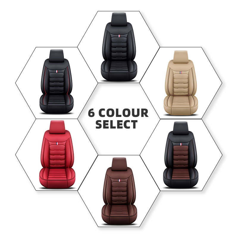 범용 카시트 커버, PU 가죽 매트, 자동 완전 커버  - Leather Car Seat Covers Full Set Universal 리뷰 및 가격