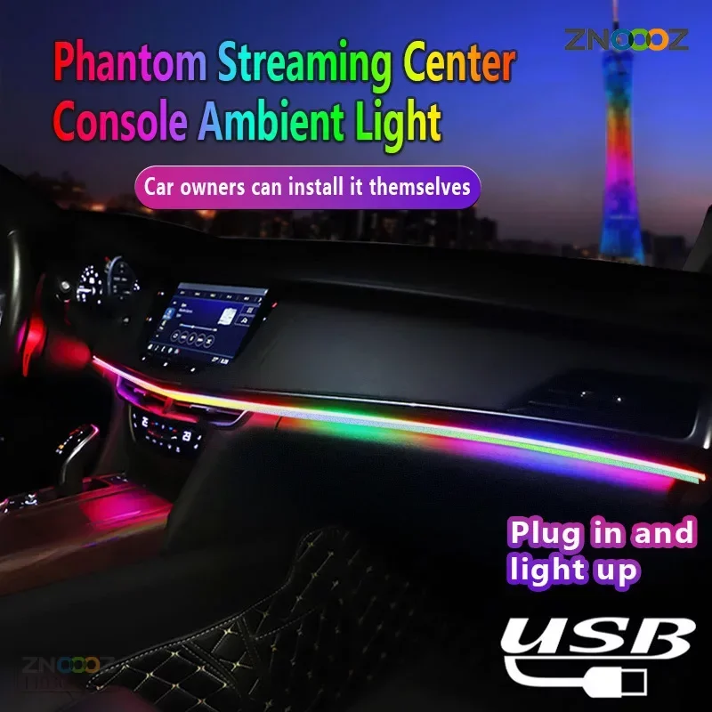 ZNOOOZ 자동차 주변 조명 LED 인테리어 RGB  - Led Ambient Interior Car Lights App Control 리뷰 및 가격