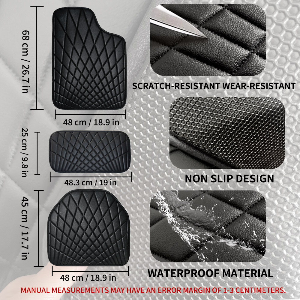 카 패스 유니버셜 5종 가죽 자동차 바닥 매트 방수 미 - Car Floor Mats Universal Waterproof Leather 리뷰 및 가격