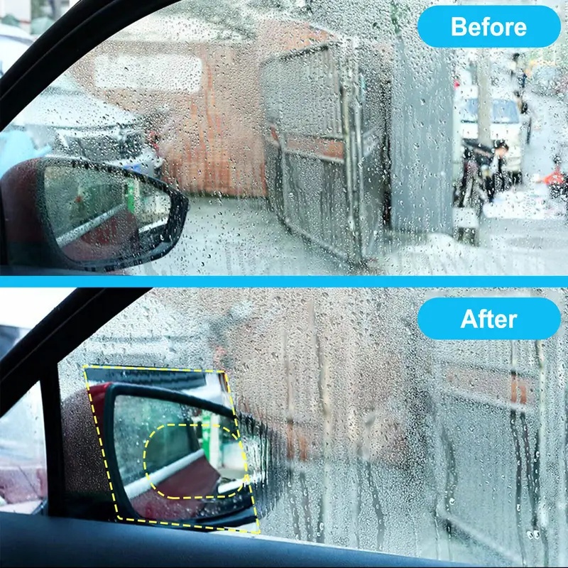 자동차 후방 거울 보호 필름 4개 세트, 측면 창문 스 - Anti Glare Car Rearview Mirror Film 리뷰 및 가격