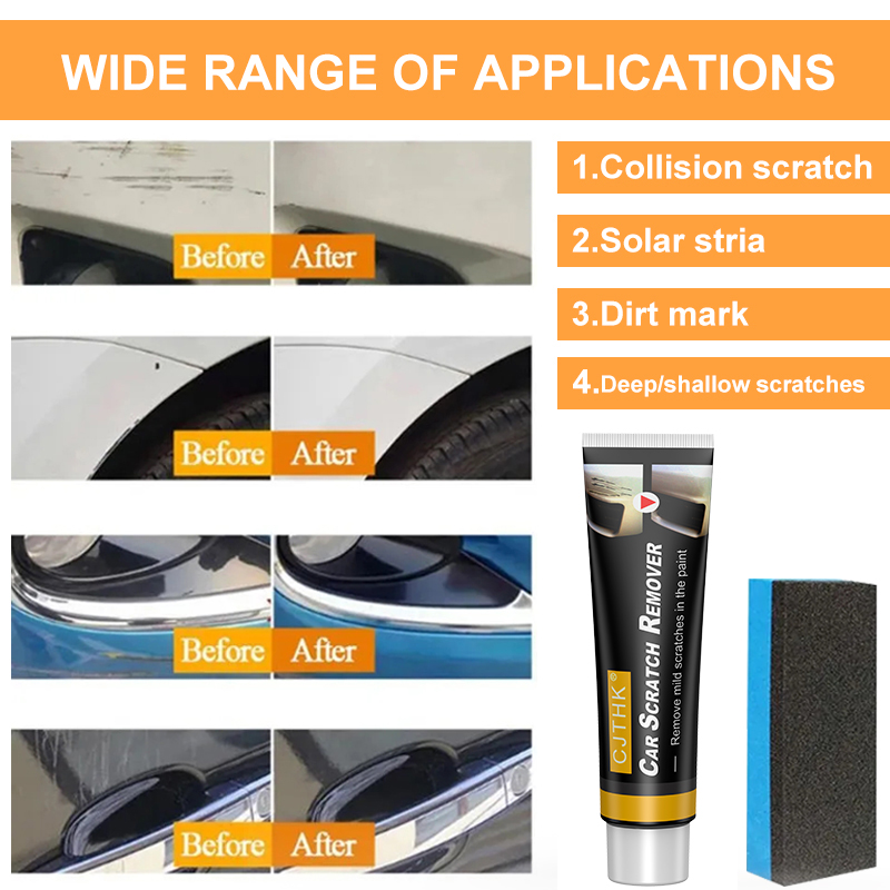 자동차 흠집 제거제 페인트 관리 도구 자동차 스월 제거 - Car Scratch Repair Polishing Wax Paste 리뷰 및 가격