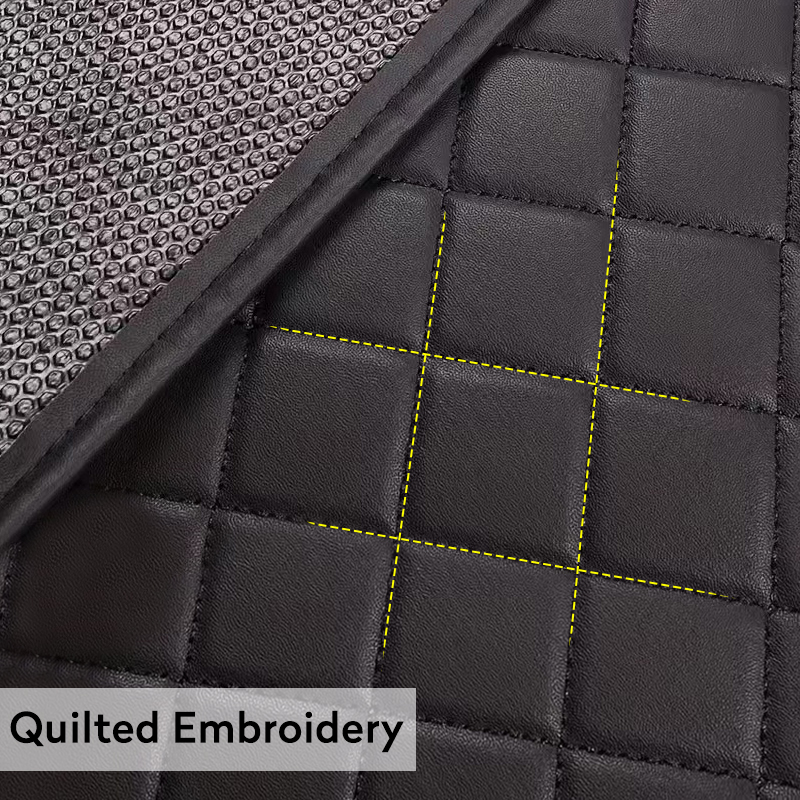 4PCS 범용 PU 가죽 자동차 바닥 매트 앞뒤 풀세트 - Car Floor Mats Universal Waterproof Leather 리뷰 및 가격