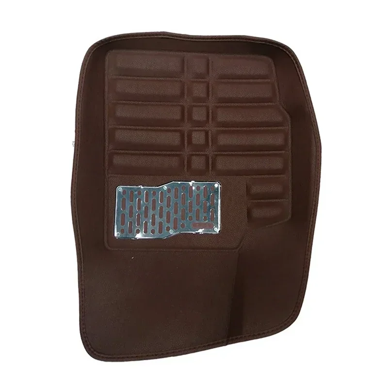 보편성을위한 새로운 고급 가죽 자동차 바닥 매트 Foo - Car Floor Mats Universal Waterproof Leather 리뷰 및 가격