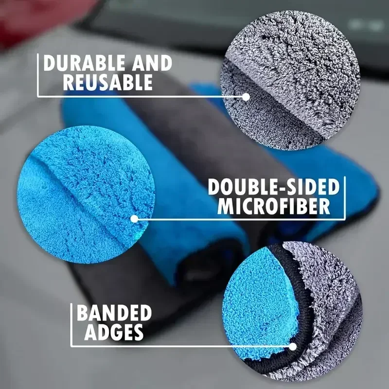 세차 타월 1/5개입 마이크로화이버 초흡수성 자동차 청 - Microfiber Car Drying Towel Super Absorbent 리뷰 및 가격