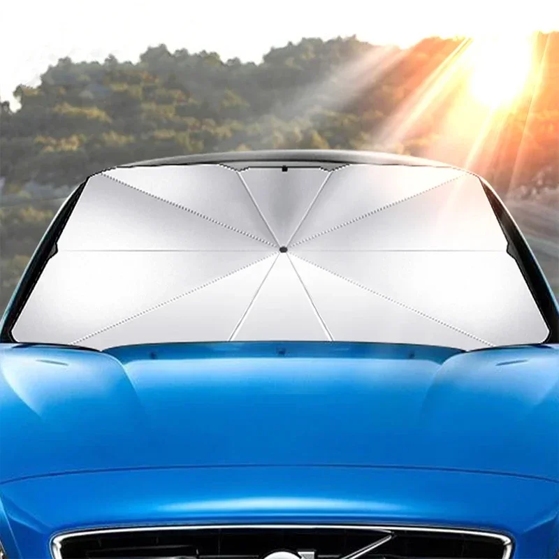 휴대용 차량 앞유리 차양 우산, 높은 차광율, 자외선  - Car Sunshade Windshield Umbrella Foldable 리뷰 및 가격