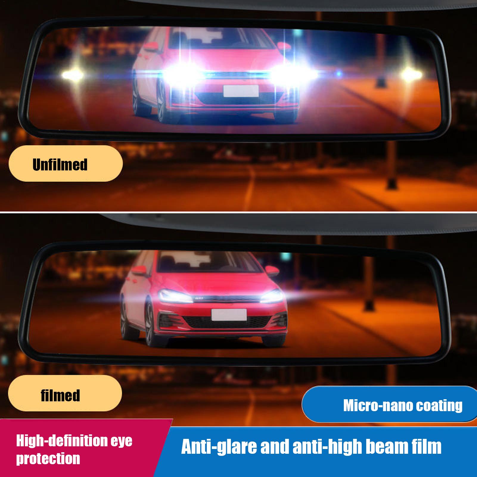 눈부심 방지 자동차 인테리어 미러 스티커 필름 백미러  - Anti Glare Car Rearview Mirror Film 리뷰 및 가격
