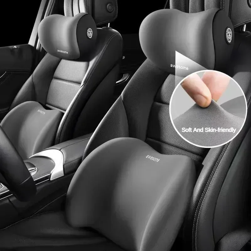 운전 편의성을 위한 차량용 등받이 쿠션 액세서리, 자동 - Memory Foam Car Neck Pillow Lumbar Support 리뷰 및 가격